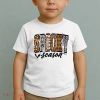 Retro Halloween Spooky Season Coquette Toddler T-Shirt thumb 2