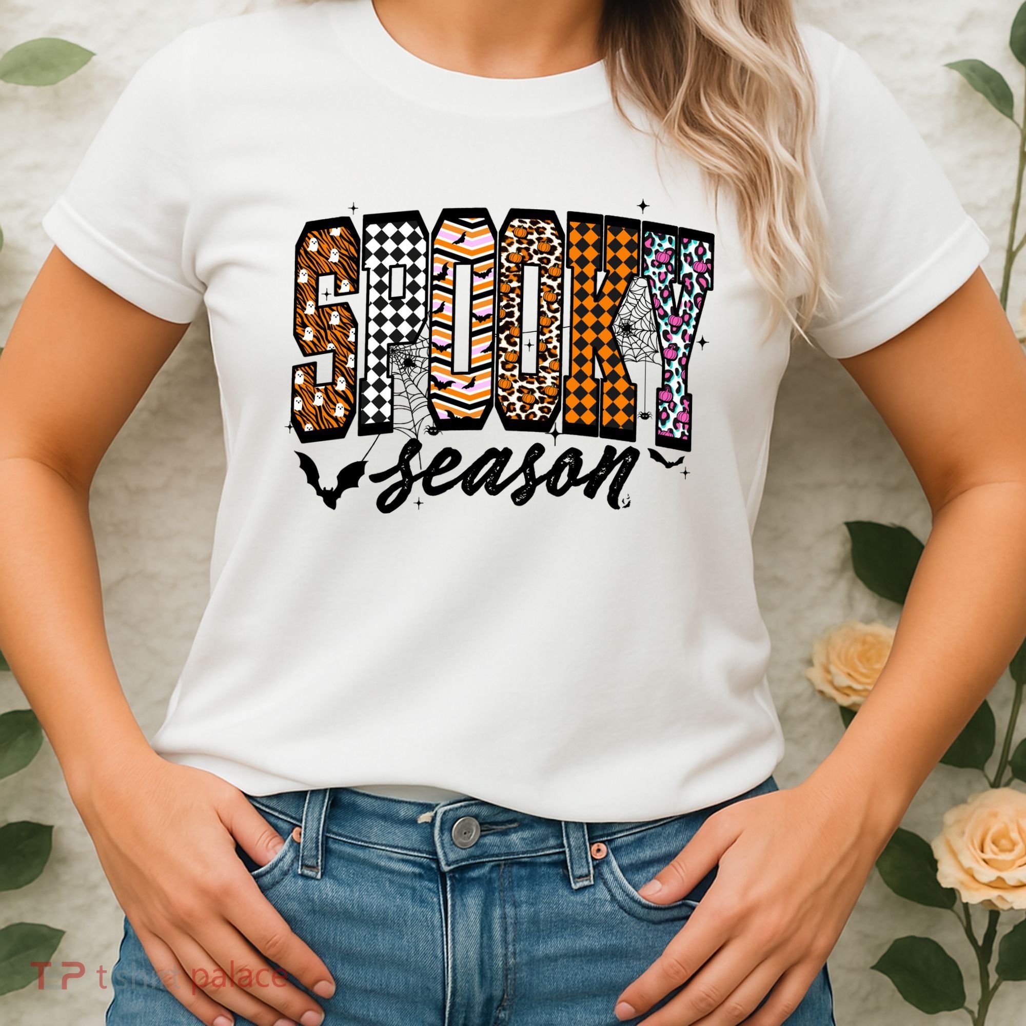 Retro Halloween Spooky Season Coquette Women's T-Shirt