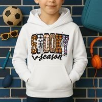 Retro Halloween Spooky Season Coquette Kids Hoodie thumb 2