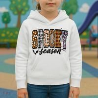 Retro Halloween Spooky Season Coquette Kids Hoodie thumb 3