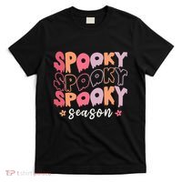 Retro Halloween Spooky Season Fall Season T-Shirt thumb 0