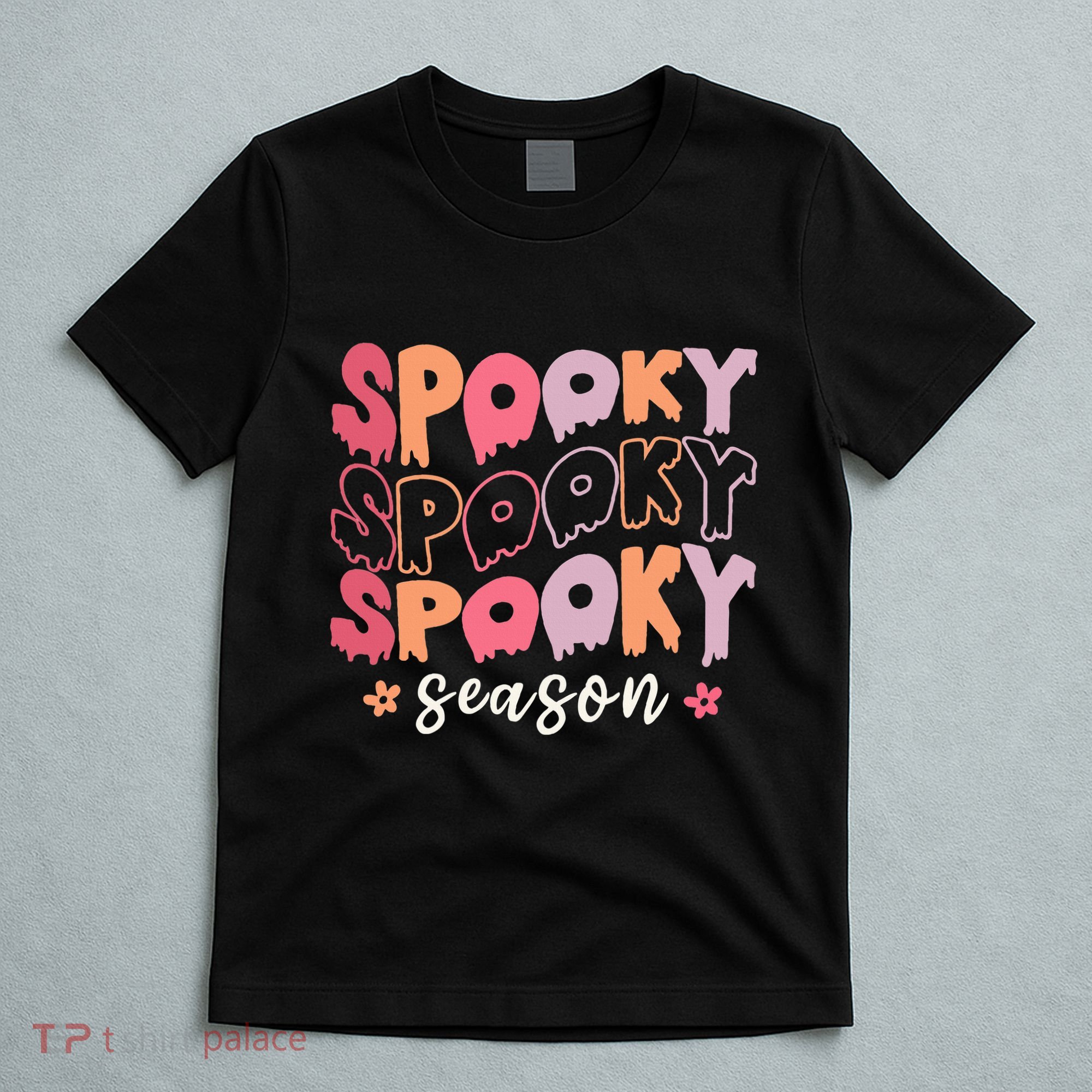 Retro Halloween Spooky Season Fall Season T-Shirt