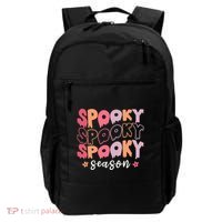 Retro Halloween Spooky Season Fall Season Backpack thumb 0