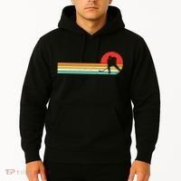 Retro Hockey Striped Logo Hoodie thumb 2