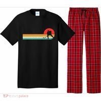 Retro Hockey Striped Logo Pajama Set thumb 0