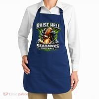 Raise Hell Seahawks Football Apron thumb 2