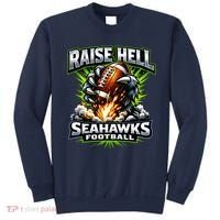 Raise Hell Seahawks Football Sweatshirt thumb 0