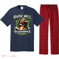 Raise Hell Seahawks Football Pajama Set thumb 0