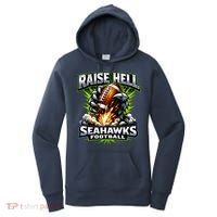 Raise Hell Seahawks Football Women's Hoodie thumb 0