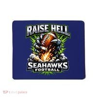 Raise Hell Seahawks Football Mousepad thumb 0