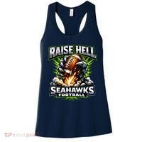 Raise Hell Seahawks Football Women's Tank Top thumb 0