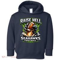 Raise Hell Seahawks Football Toddler Hoodie thumb 0