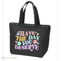 Retro Have The Day You Deserve Tote Bag thumb 3