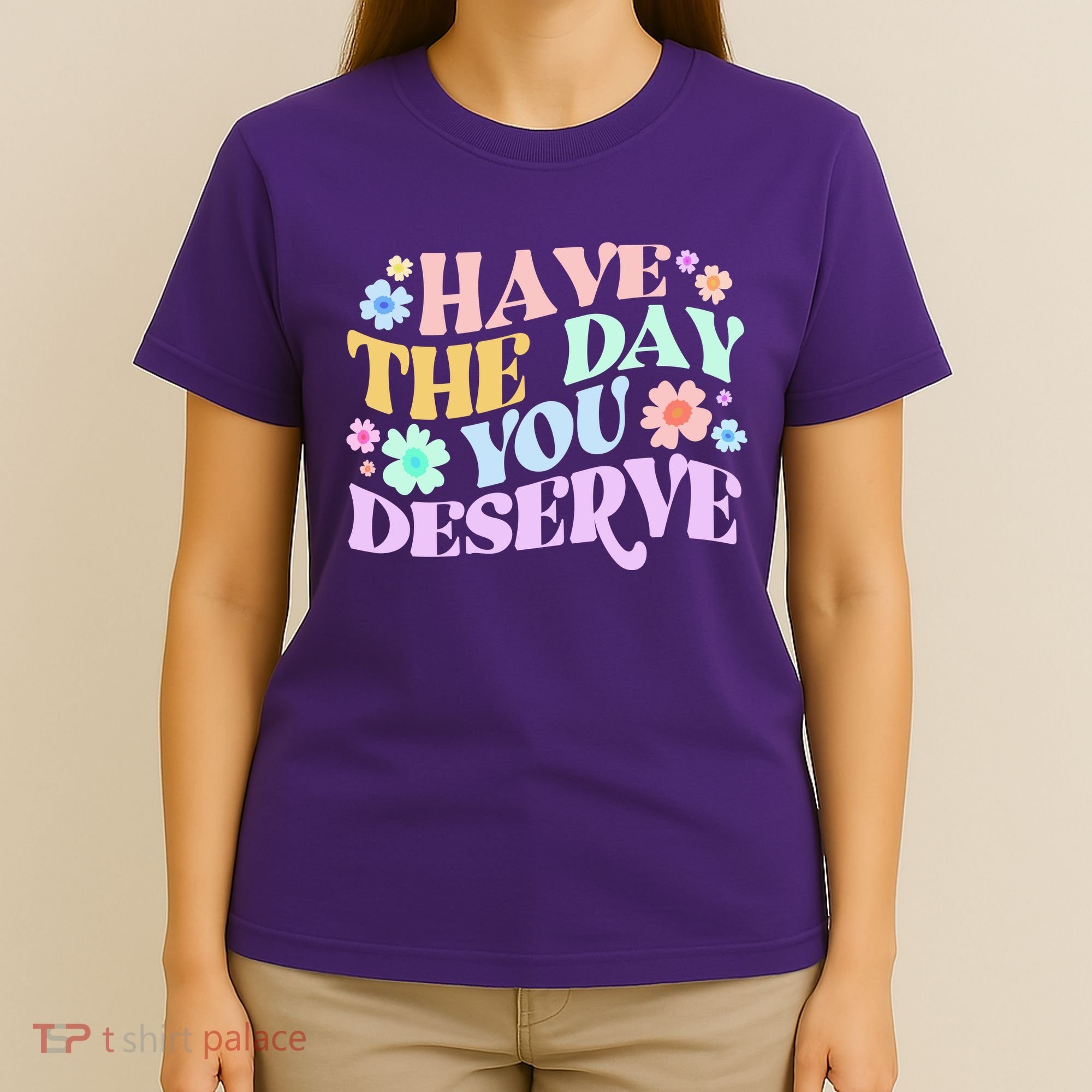 Retro Have The Day You Deserve T-Shirt