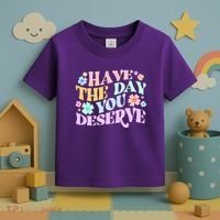 Retro Have The Day You Deserve Toddler T-Shirt thumb 3