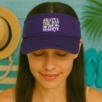 Retro Have The Day You Deserve Visor thumb 2