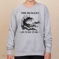 Rabbit Hunting The Beagles Love To Hear Em Sing Women's Sweatshirt thumb 0