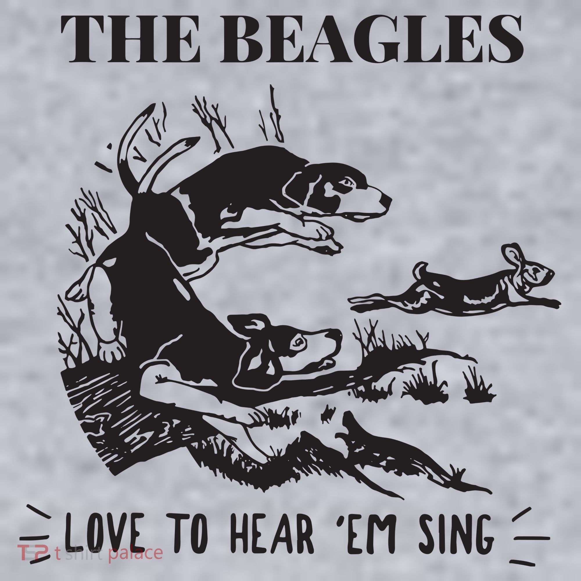 Rabbit Hunting The Beagles Love To Hear Em Sing Women's Sweatshirt