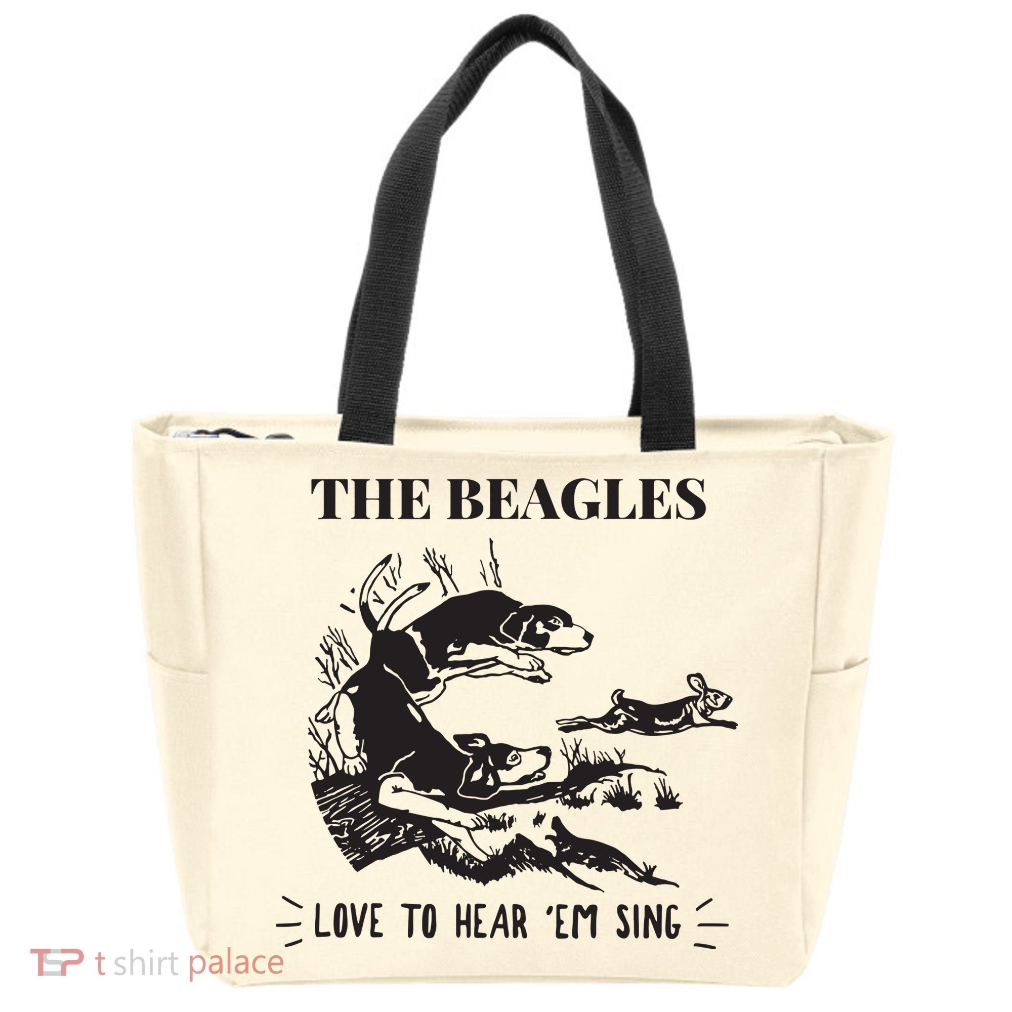 Rabbit Hunting The Beagles Love To Hear Em Sing Tote Bag