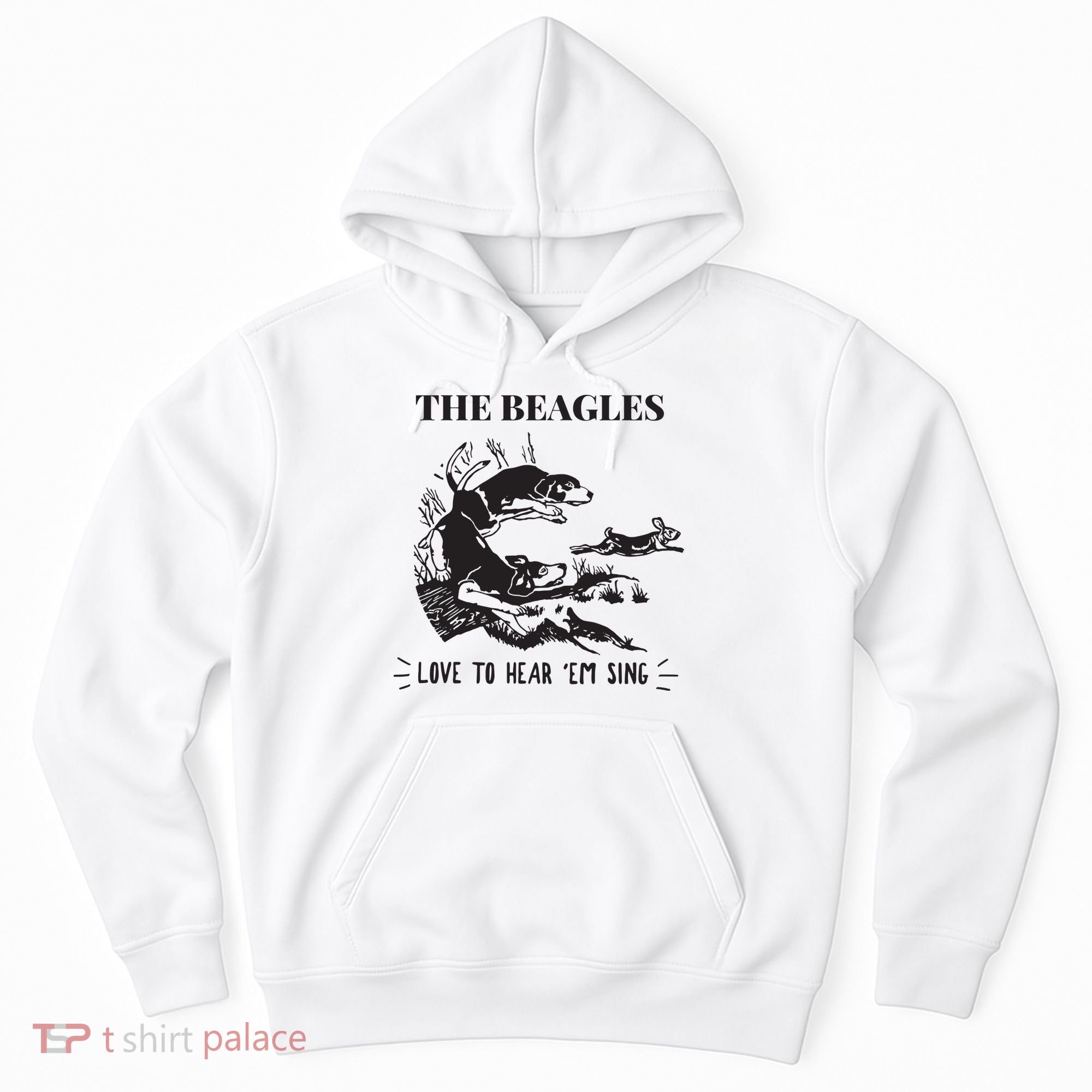 Rabbit Hunting The Beagles Love To Hear Em Sing Hoodie