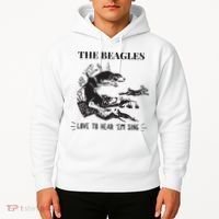 Rabbit Hunting The Beagles Love To Hear Em Sing Hoodie thumb 2