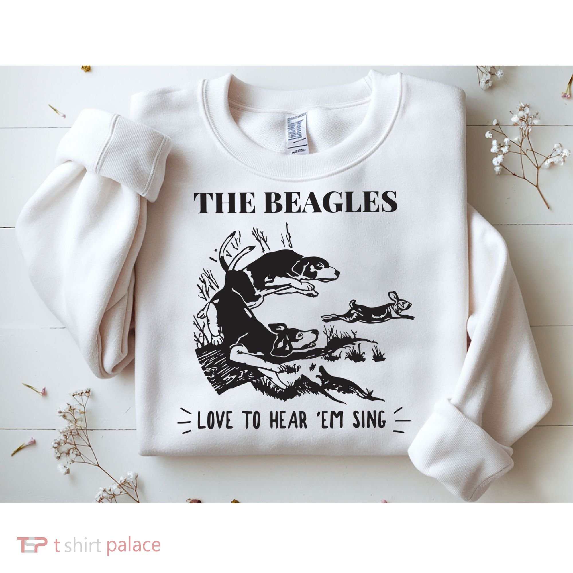 Rabbit Hunting The Beagles Love To Hear Em Sing Sweatshirt