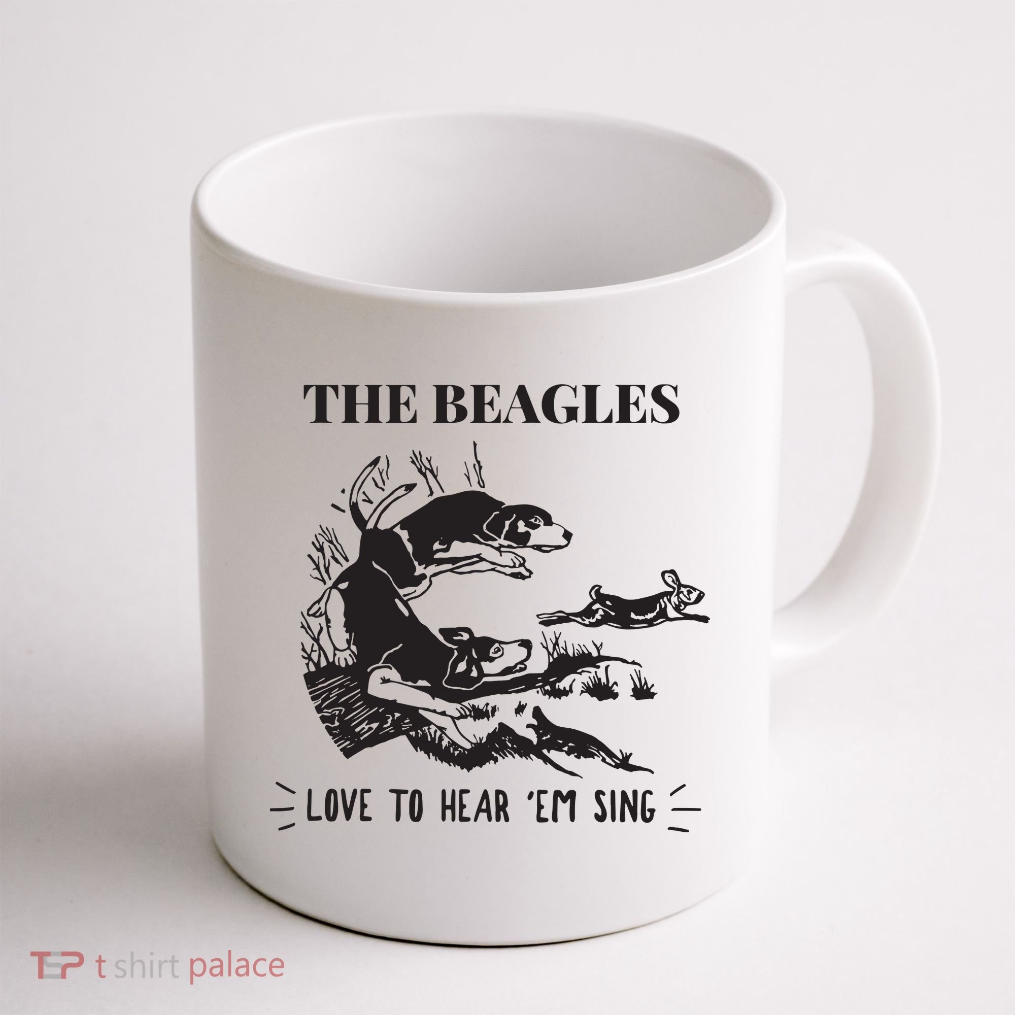 Rabbit Hunting The Beagles Love To Hear Em Sing Coffee Mug