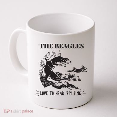 Rabbit Hunting The Beagles Love To Hear Em Sing Coffee Mug