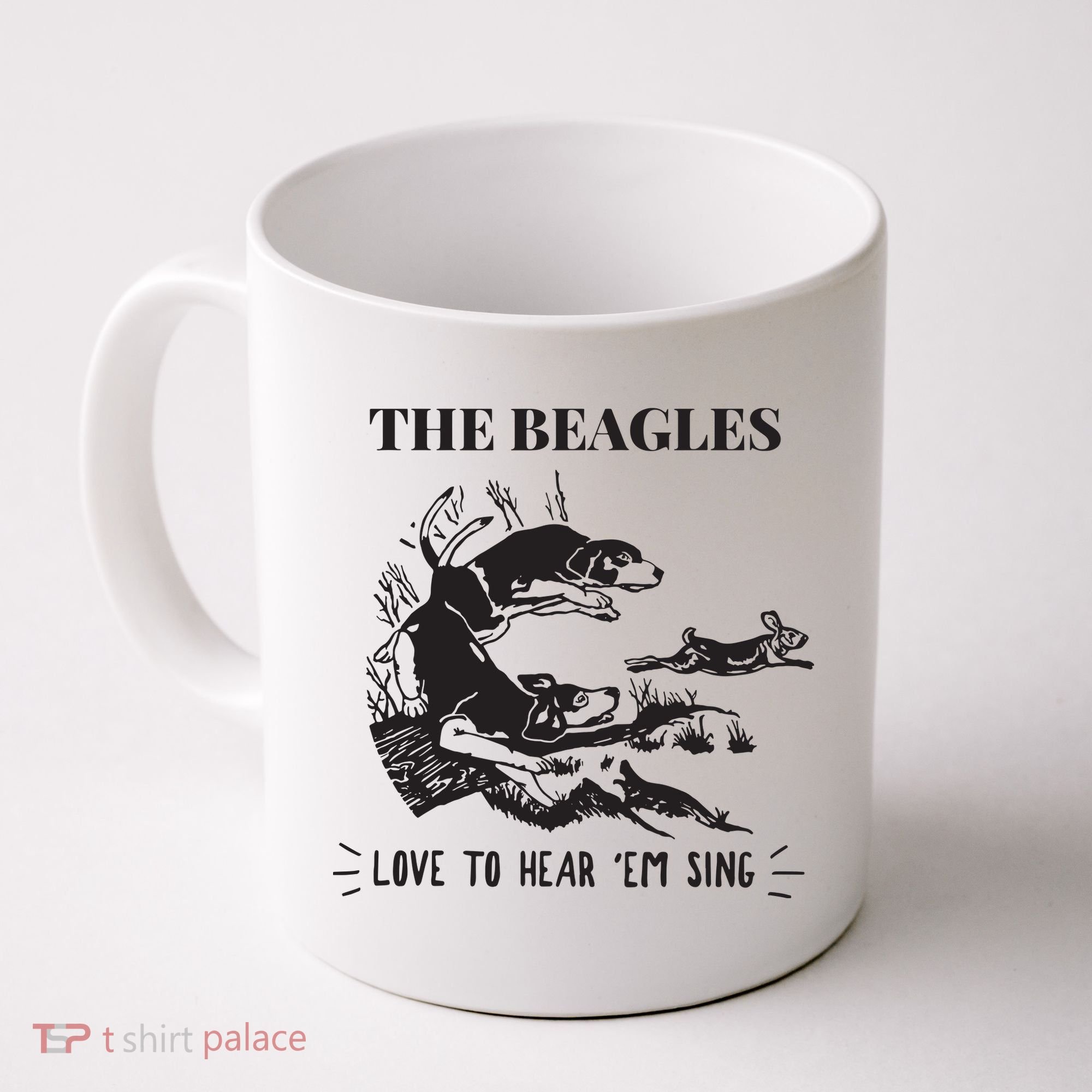 Rabbit Hunting The Beagles Love To Hear Em Sing Coffee Mug