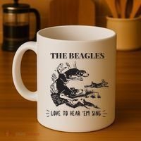 Rabbit Hunting The Beagles Love To Hear Em Sing Coffee Mug thumb 4