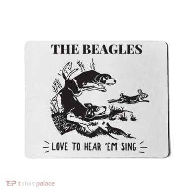 Rabbit Hunting The Beagles Love To Hear Em Sing Mousepad