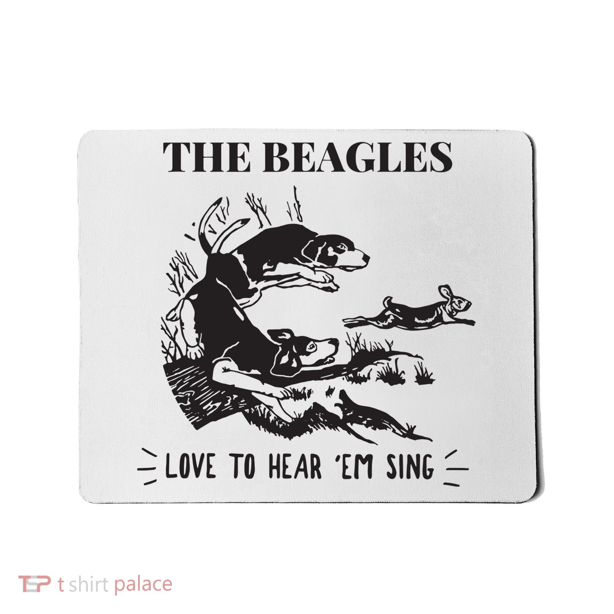 Rabbit Hunting The Beagles Love To Hear Em Sing Mousepad