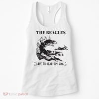 Rabbit Hunting The Beagles Love To Hear Em Sing Women's Tank Top thumb 0