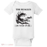 Rabbit Hunting The Beagles Love To Hear Em Sing Baby Bodysuit thumb 0