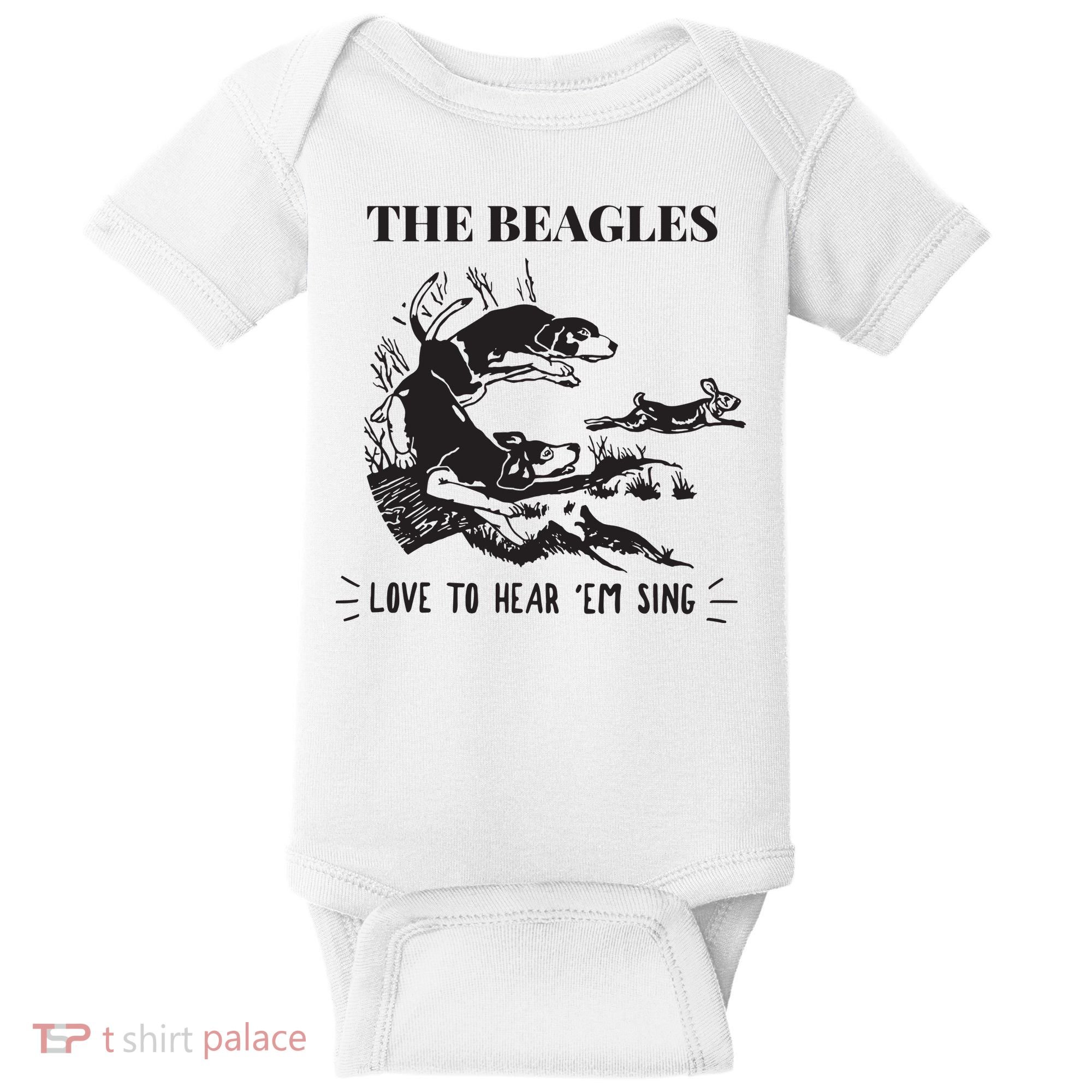 Rabbit Hunting The Beagles Love To Hear Em Sing Baby Bodysuit