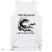 Rabbit Hunting The Beagles Love To Hear Em Sing Tank Top thumb 0
