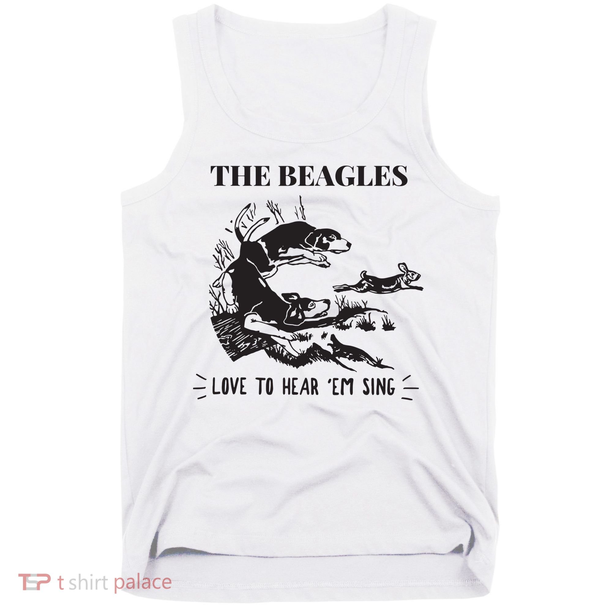 Rabbit Hunting The Beagles Love To Hear Em Sing Tank Top