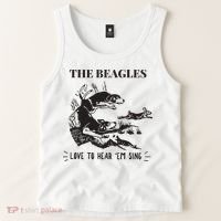 Rabbit Hunting The Beagles Love To Hear Em Sing Tank Top thumb 2