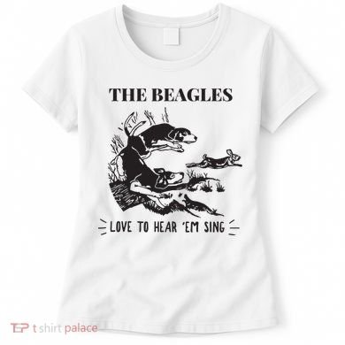 Rabbit Hunting The Beagles Love To Hear Em Sing Women's T-Shirt