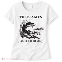 Rabbit Hunting The Beagles Love To Hear Em Sing Women's T-Shirt thumb 0