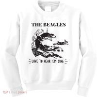 Rabbit Hunting The Beagles Love To Hear Em Sing Kids Sweatshirt thumb 0