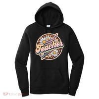 Retro Hippie Teacher Women's Hoodie thumb 0