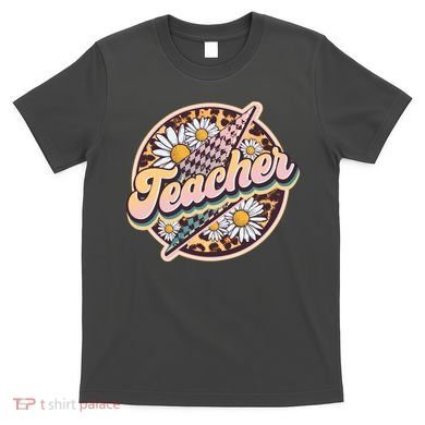 Retro Hippie Teacher T-Shirt
