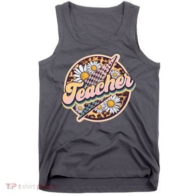 Retro Hippie Teacher Tank Top