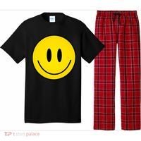 Retro Happy Vibe Smiley Face Happy Face Graphic Gift Pajama Set thumb 0
