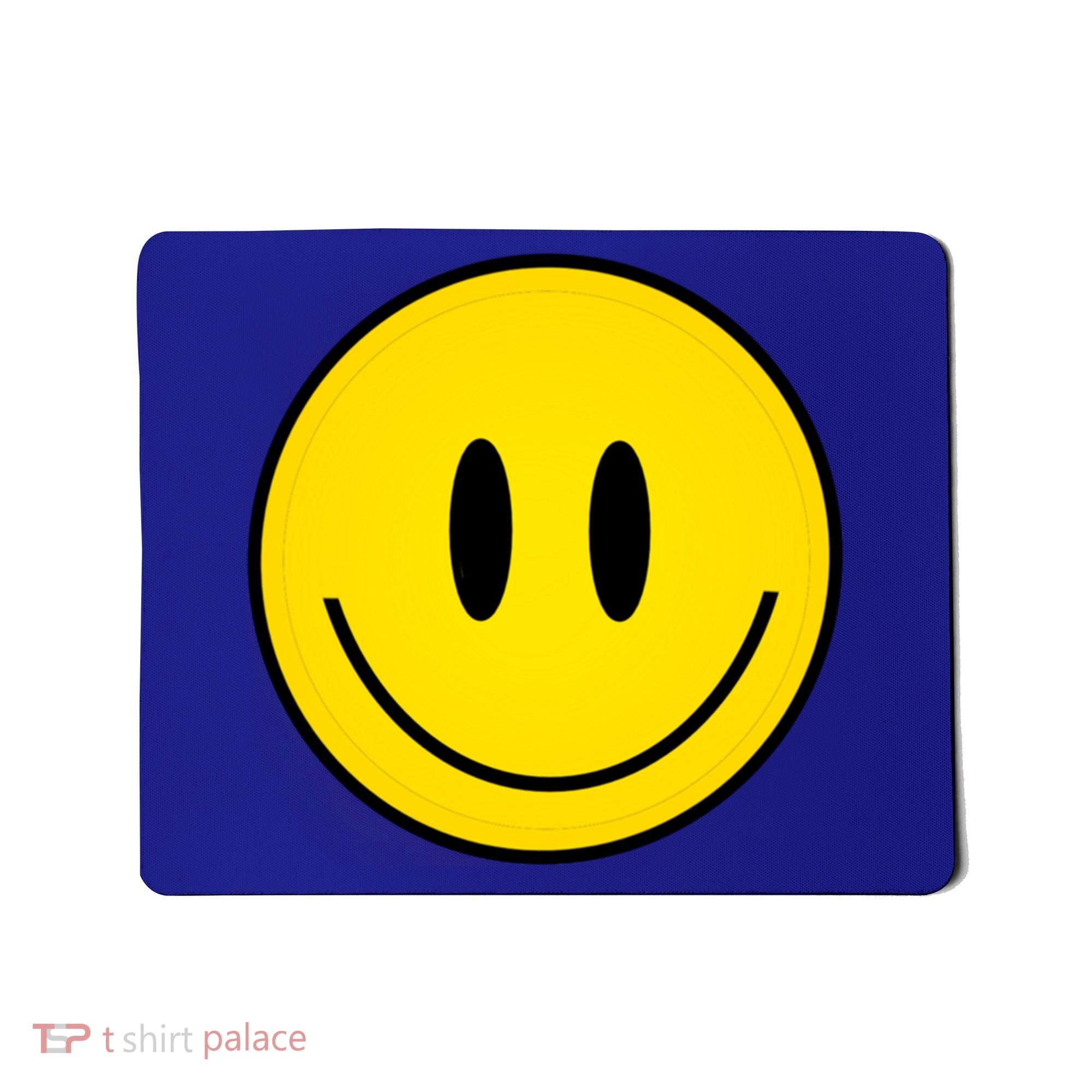 Retro Happy Vibe Smiley Face Happy Face Graphic Gift Mousepad