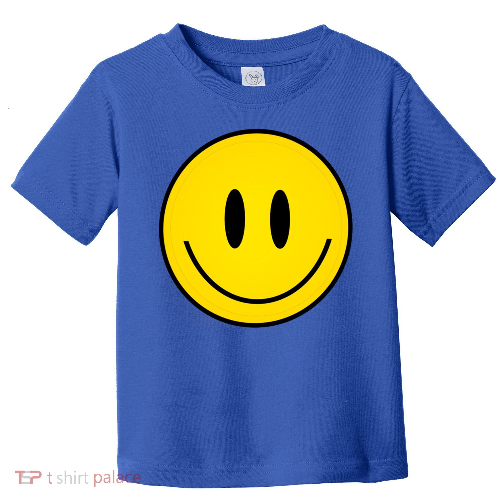 Retro Happy Vibe Smiley Face Happy Face Graphic Gift Toddler T-Shirt