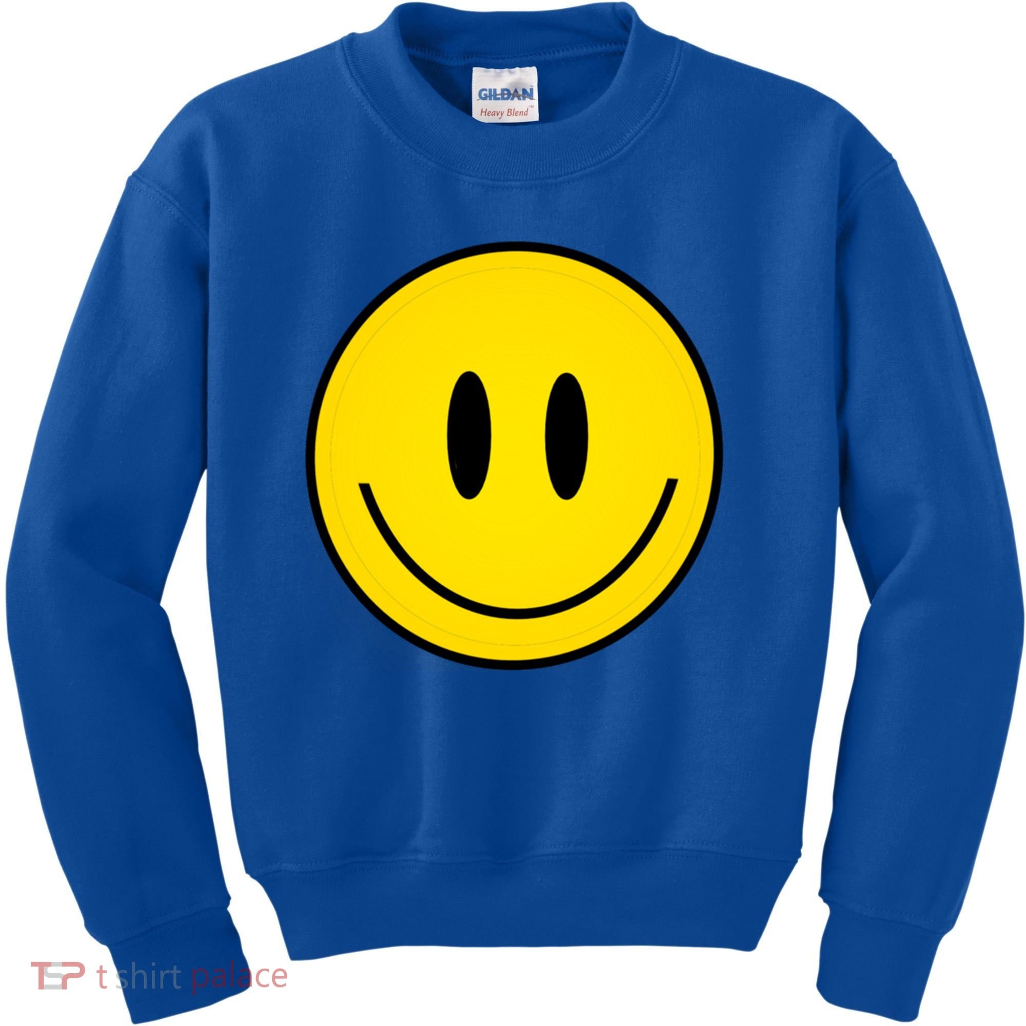 Retro Happy Vibe Smiley Face Happy Face Graphic Gift Kids Sweatshirt