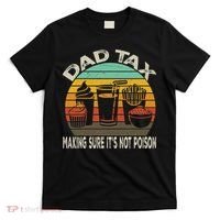 Retro Husband Vintage Fathers Day Joke For Funny Dad Tax T-Shirt thumb 0