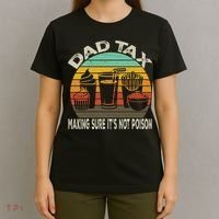 Retro Husband Vintage Fathers Day Joke For Funny Dad Tax T-Shirt thumb 4